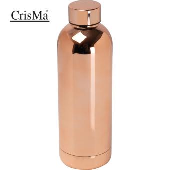 Vacuum stainless steel drinking bottle, 500ml Copper