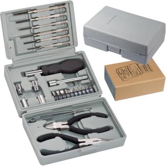 25-piece tool case Convoy grey