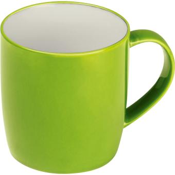 Tasse aus Porzellan, 300ml Apfelgrün