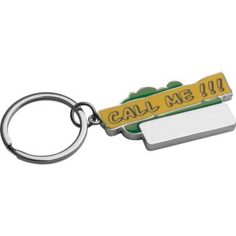 Keyring Call me!!! Green