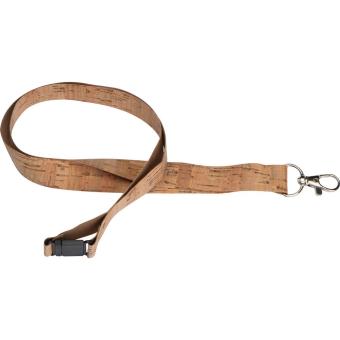 Cork lanyard Fawn