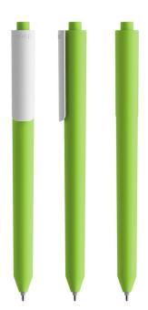 Pigra P03 Push Kugelschreiber Irisch Grün/Weiß