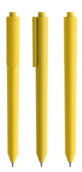 Pigra P03 Push ball pen Yellow