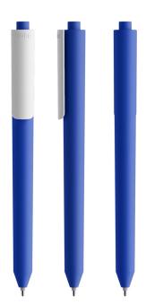 Pigra P03 Push ball pen White/dark blue