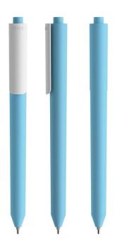 Pigra P03 Push ball pen Light blue