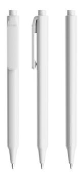 Pigra P04 Push ball pen White