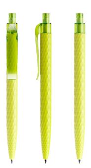 prodir QS01 PMT Push ballpoint pen Yellowgreen