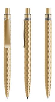 prodir QS01 PQS Push ballpoint pen Gold