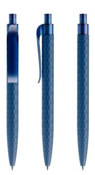 prodir QS01 Soft Touch PRT Push ballpoint pen Darkblue