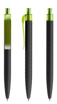 prodir QS03 PMT Push ballpoint pen Black/green