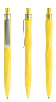 prodir QS20 Soft Touch PRS Push ballpoint pen Lemon yellow