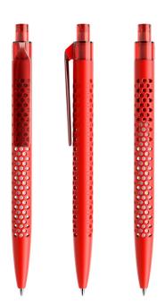 prodir QS40 PMT Push ballpoint pen Red