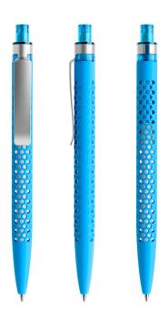 prodir QS40 Soft Touch PRS Push ballpoint pen Cyan