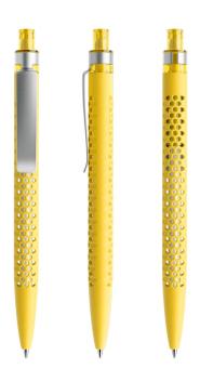 prodir QS40 Soft Touch PRS Push ballpoint pen Lemon yellow