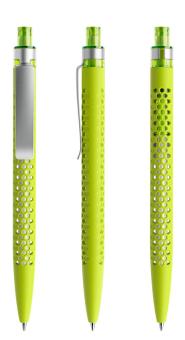 prodir QS40 Soft Touch PRS Push ballpoint pen Yellowgreen