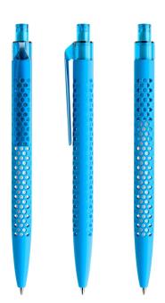 prodir QS40 Soft Touch PRT Push ballpoint pen Cyan
