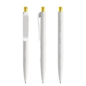 prodir QS50 PPP Push ballpoint pen White/yellow
