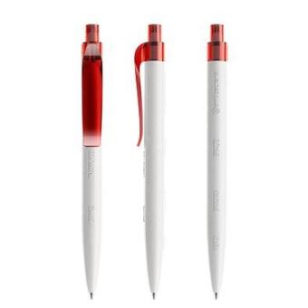 prodir QS50 PPT Push ballpoint pen White/red