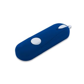 USB Stick Oval Cap Blau | 128 MB