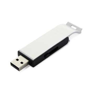 USB Stick Bottel Opener Negro Flat silver | 128 MB