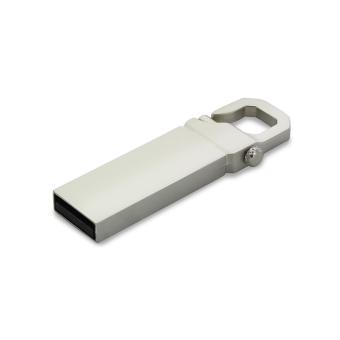 USB Stick Metal Hook Silber | 1 GB