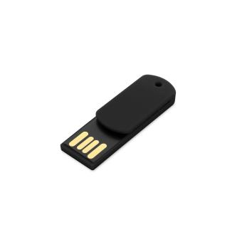 USB Stick Büroklammer Mini Schwarz | 128 MB
