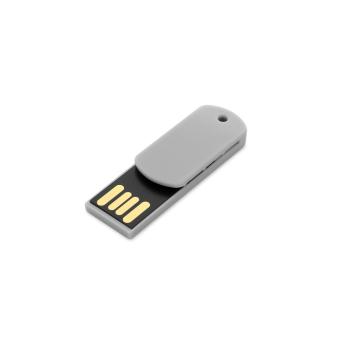 USB Stick Büroklammer Mini Gray | 128 MB