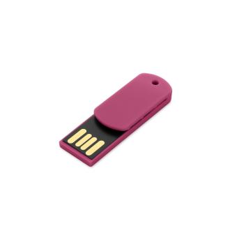 USB Stick Büroklammer Mini Pink | 128 MB