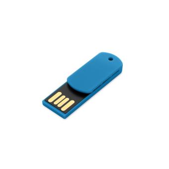 USB Stick Büroklammer Mini Himmelblau | 128 MB