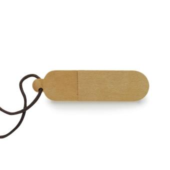 USB Stick Holz Swing Ahorn | 128 MB