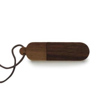 USB Stick Holz Swing Walnut | 128 MB