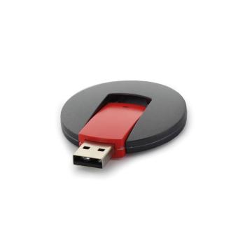 USB Stick Ufo Schwarz/rot | 128 MB