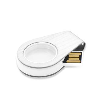 USB Stick Drop Weiß | 128 MB