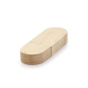 USB Stick Holz Woody Ahorn | 128 MB