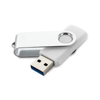 USB Flash Drive Clip - USB 3.0 White | 8 GB USB3.0