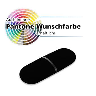 USB Stick Oval Pantone (Wunschfarbe) | 128 MB