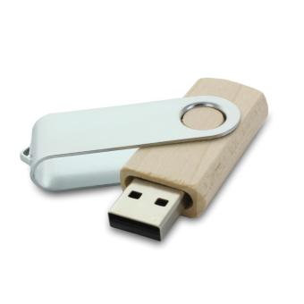 USB Stick Clip Wood EXPRESS Maple | 4 GB