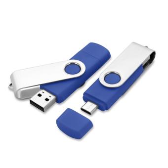 USB Stick Clip Typ C Blau | 4 GB