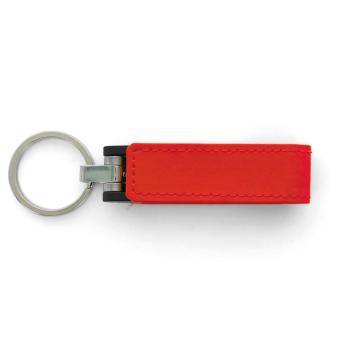 USB Stick Leder Frankfurt Rot | 128 MB