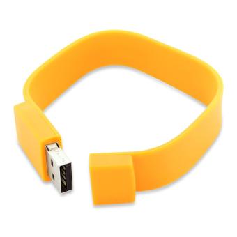USB Stick Flash Band Gelb | 128 MB