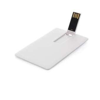 USB Stick Photocard Slim 1 Weiß | 128 MB