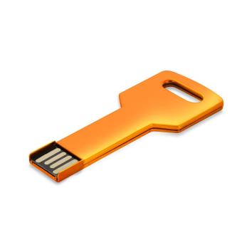 USB Stick Schlüssel Bari Gelb | 128 MB