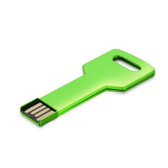USB Stick Schlüssel Bari Grün | 128 MB