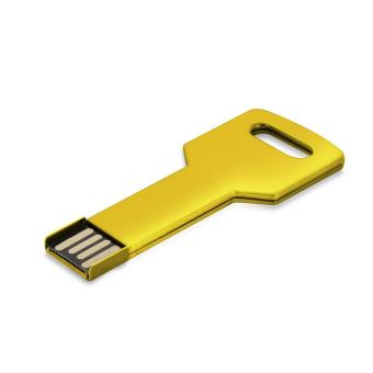 USB Stick Schlüssel Bari Gold | 128 MB