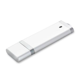 USB Stick Elegance Silber | 128 MB