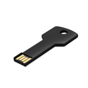 USB Stick Schlüssel Sorrento Schwarz | 128 MB