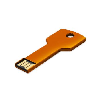 USB Stick Schlüssel Sorrento Orange | 128 MB
