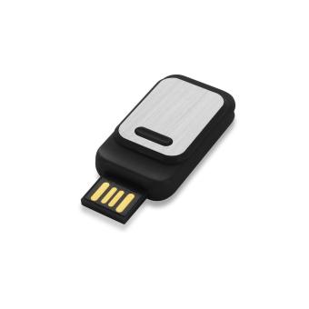 USB Stick Chip Slide Schwarz | 128 MB
