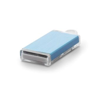 USB Stick Mini Slide Blau | 128 MB