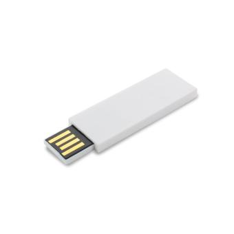 USB Stick Slide White | 128 MB